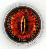 Niue 2021 Lord of the Rings - One Ring - The Eye of Sauron
