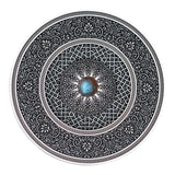 Fiji 10 Dollars 2021 Silver 999. 3oz Antique Finish MANDALA ART VII “Turkish”