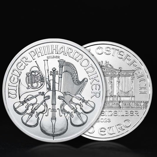 1oz Silver Austrian Philharmonic Coins