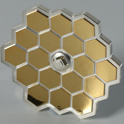 SPACE TELESCOPE James Webb 2 oz Silver Stacker Korea 2022