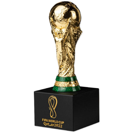 FIFA WORLD CUP QATAR 2022 5 OZ PURE SILVER WORLD CUP TROPHY REPLICA – OFFICIALLY LICENSED BY FIFA