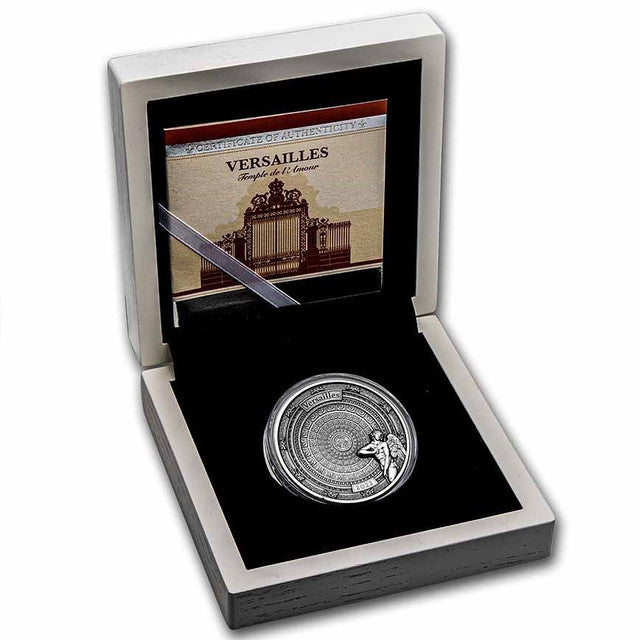 2022 Solomon Islands 100 Gram 4-Layer Versailles Temple of Love High Relief Silver Coin