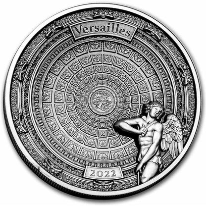 2022 Solomon Islands 100 Gram 4-Layer Versailles Temple of Love High Relief Silver Coin