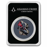 Assassin's Creed® Ezio Collection - 1 oz Colorized Silver In TEP