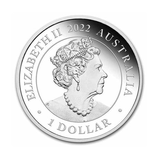 Australia 2022 Swan 99.99% Proof Silver Coin 1oz