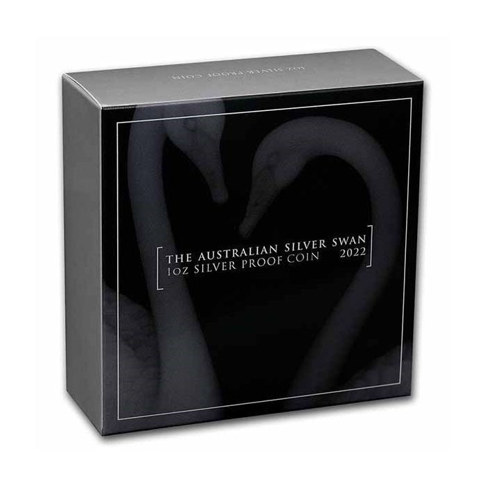 Australia 2022 Swan 99.99% Proof Silver Coin 1oz