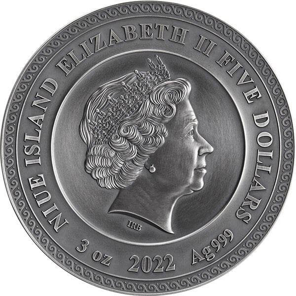 HELIOS 3 oz silver coin 2022