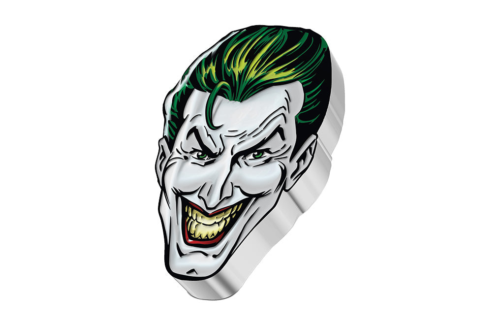 2022 Faces Of Gotham - THE JOKER 1oz Silver Coin