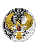 FALCON OF TUTANKHAMUN Silver Coin 1$ Niue 2021