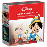 Disney Cinema Masterpieces - PINOCCHIO 3oz Silver Coin