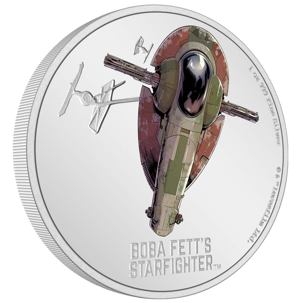 BOBA FETT'S STARFIGHTER - 1 OZ STAR WARS™