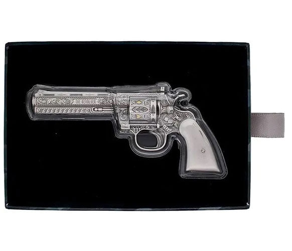 REVOLVER GUN 2 Oz Silver Coin 10000 Francs Chad 2023