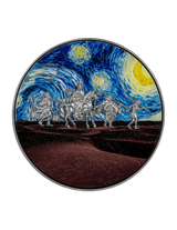 2023 Chad JOURNEY TO THE WEST ON A STARRY NIGHT 2 Oz Silver Coin 10000 Francs