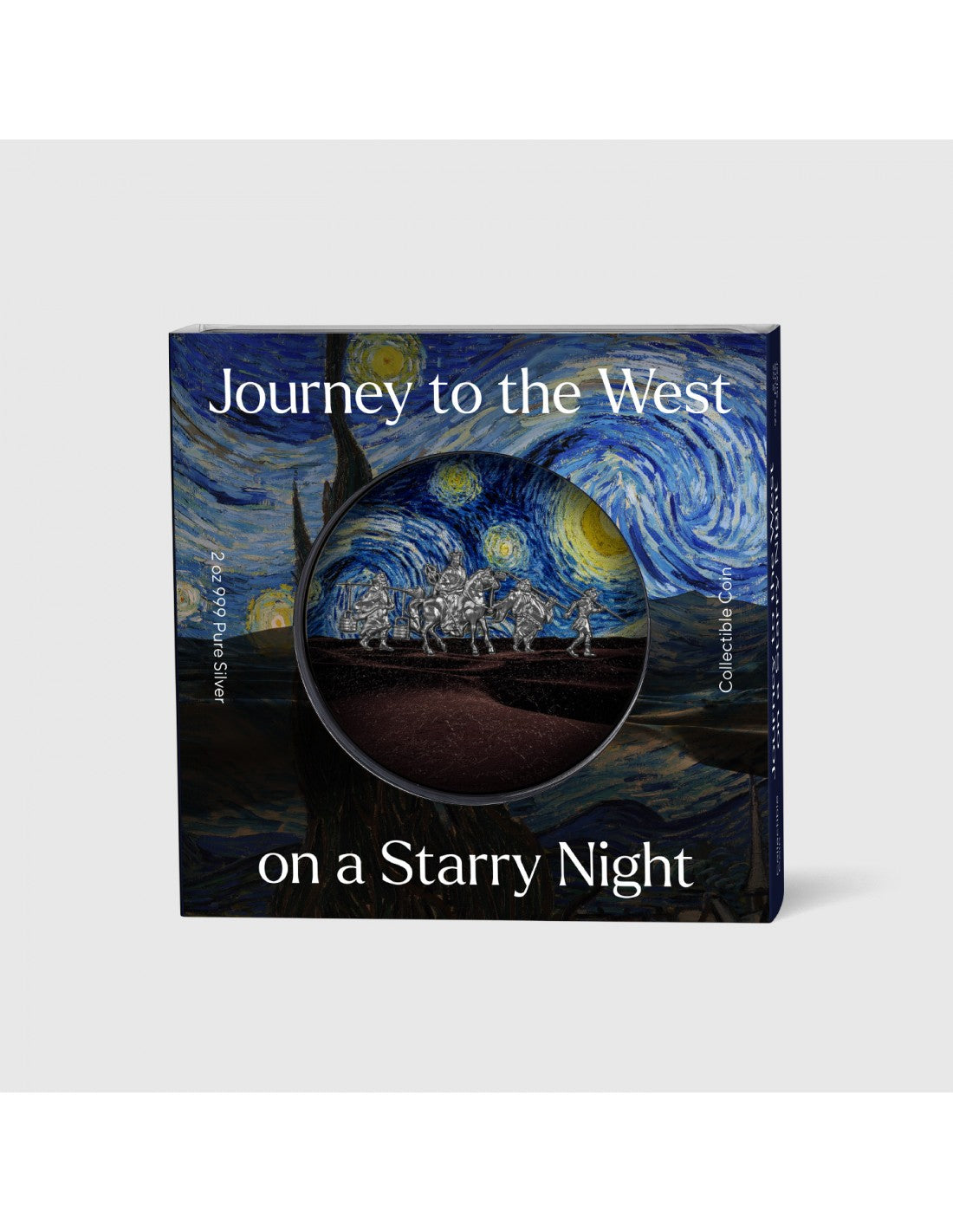 2023 Chad JOURNEY TO THE WEST ON A STARRY NIGHT 2 Oz Silver Coin 10000 Francs