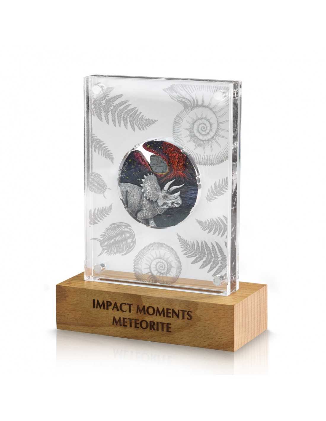 2021 NIUE ISLAND – IMPACT MOMENTS: METEORITE 2 OZ SILVER HR