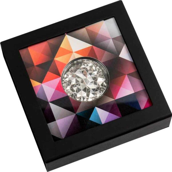 2022 Cook Islands 2 Ounce Silverland “The Rock” Ultra High Relief Silver Proof Coin