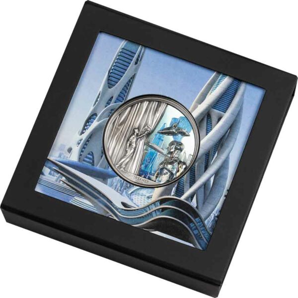 2022 Palau 2 Ounce Daydreamer Future Ultra High Relief Color Silver Coin