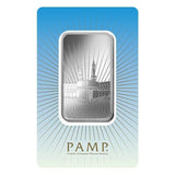 1 oz - PURE .999 SILVER BAR - KA 'BAH MECCA -ASSAY- PAMP SUISSE8