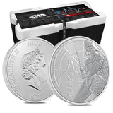 2022 1 oz Niue Silver Star Wars Darth Vader Coin
