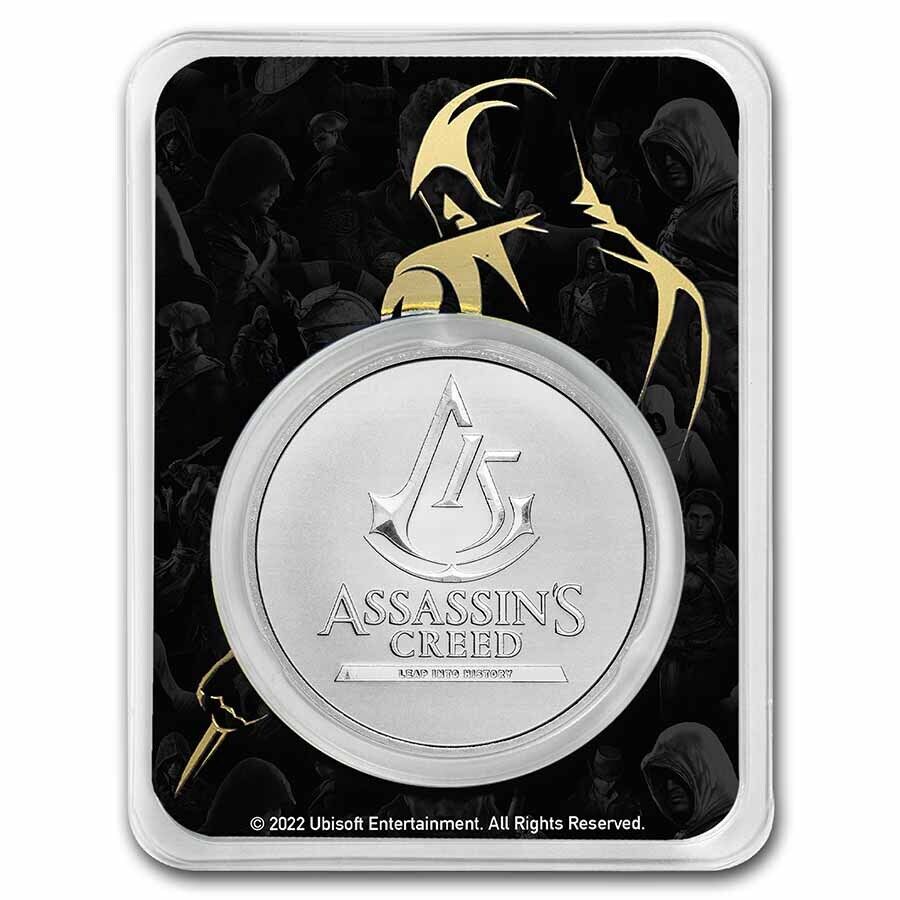 Assassin's Creed® 15th Anniversary - 1 oz Silver - Serialized TEP