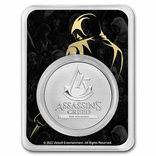 Assassin's Creed® 15th Anniversary - 1 oz Silver - Serialized TEP