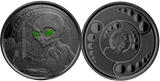 2021 Ghana Alien 1/2oz Silver 4 Coin Set
