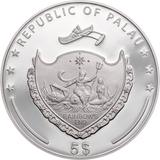 2021 Palau Hand of Hamsa 1oz Silver Proof Coin ~ Khamsa Humes Fatima Miriam Eye