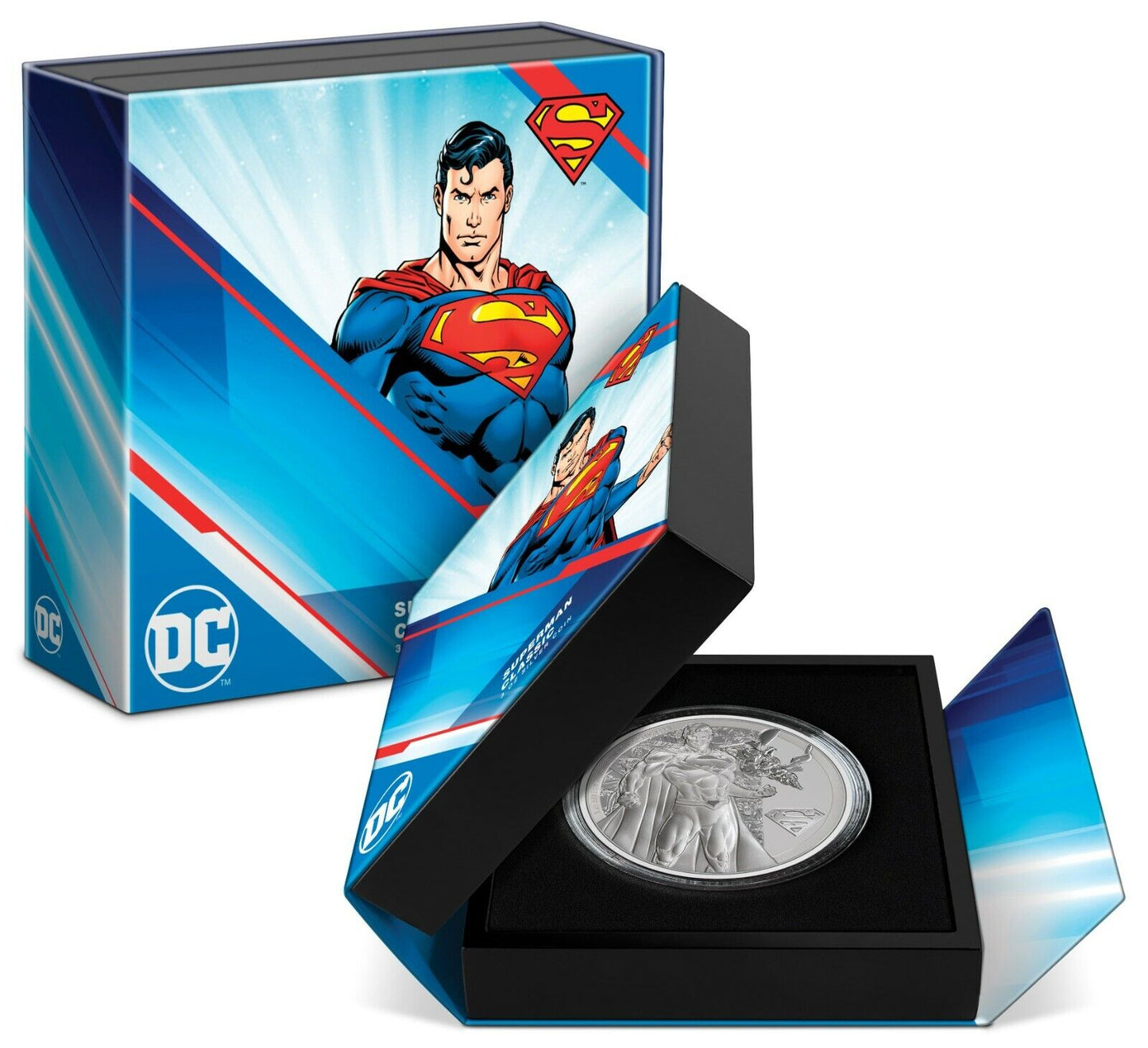 SUPERMAN™ Classic 3oz Silver Coin