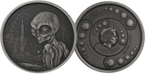 2021 Ghana Alien 1/2oz Silver 4 Coin Set