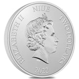 2022 1 oz Niue Silver Star Wars Darth Vader Coin