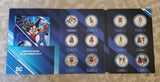 2022 Samoa 1/2-oz Silver $1 Justice League Proof-Like 12 Coins Set