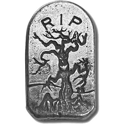 2 oz Silver Wicked Tree Tombstone