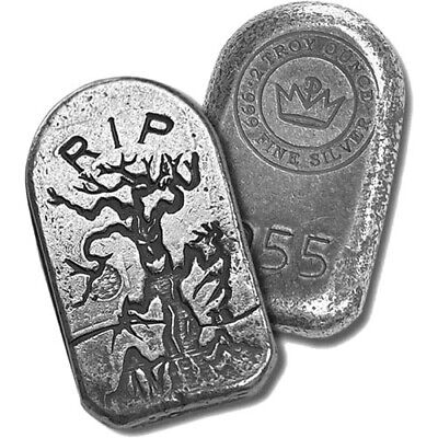 2 oz Silver Wicked Tree Tombstone