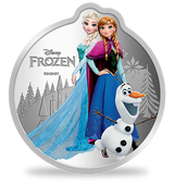 MMTC-PAMP DISNEY FROZEN SILVER COIN 1 OZ