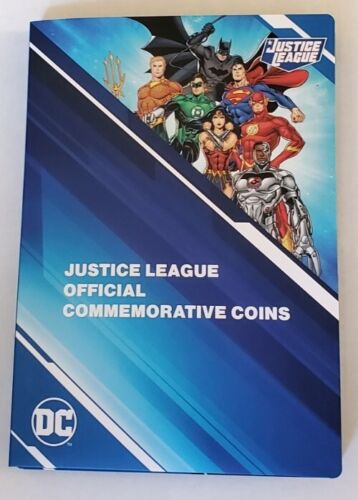 2022 Samoa 1/2-oz Silver $1 Justice League Proof-Like 12 Coins Set