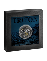 TRITON 2 Oz Silver Coin 5$ Niue 2022