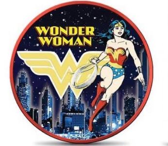 021 Niue Wonder Woman Lady of the Night - Germania 1oz Colorized Silver Coin